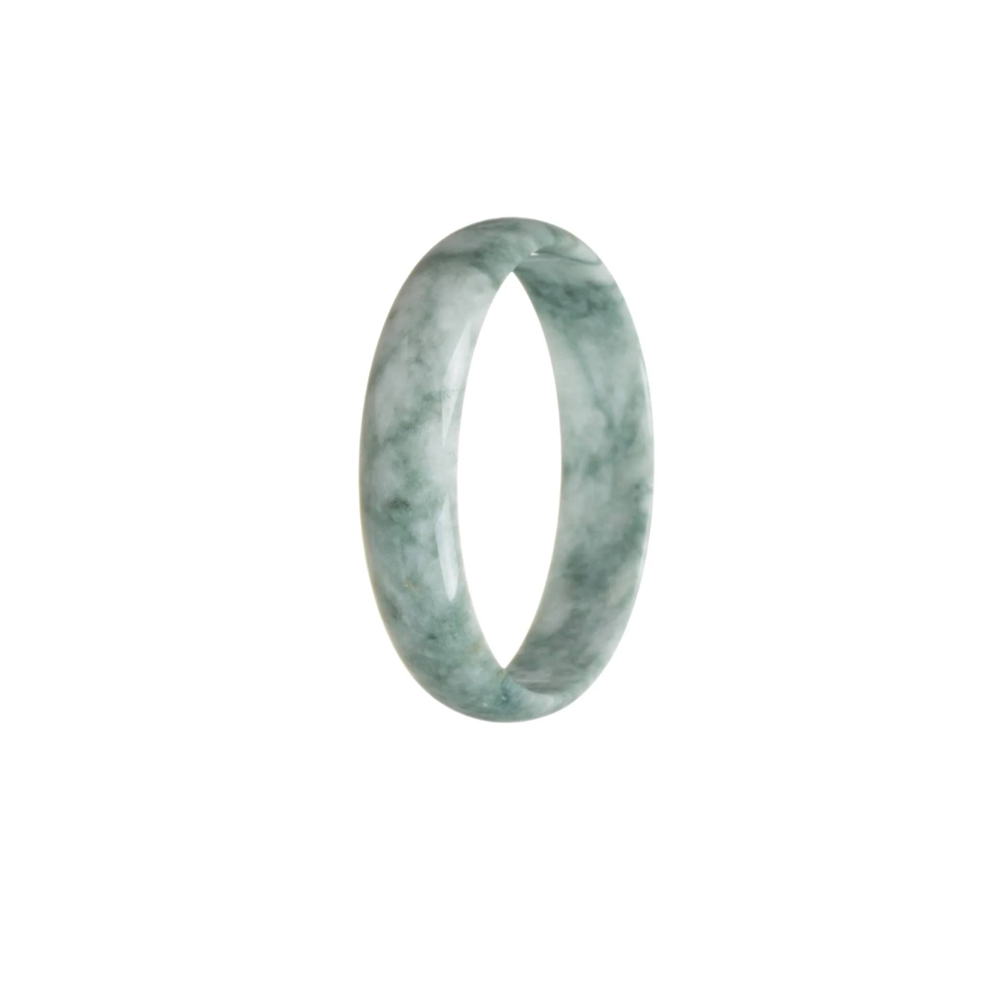 51mm Jadeite Jade Bangle Bracelet - Image 3
