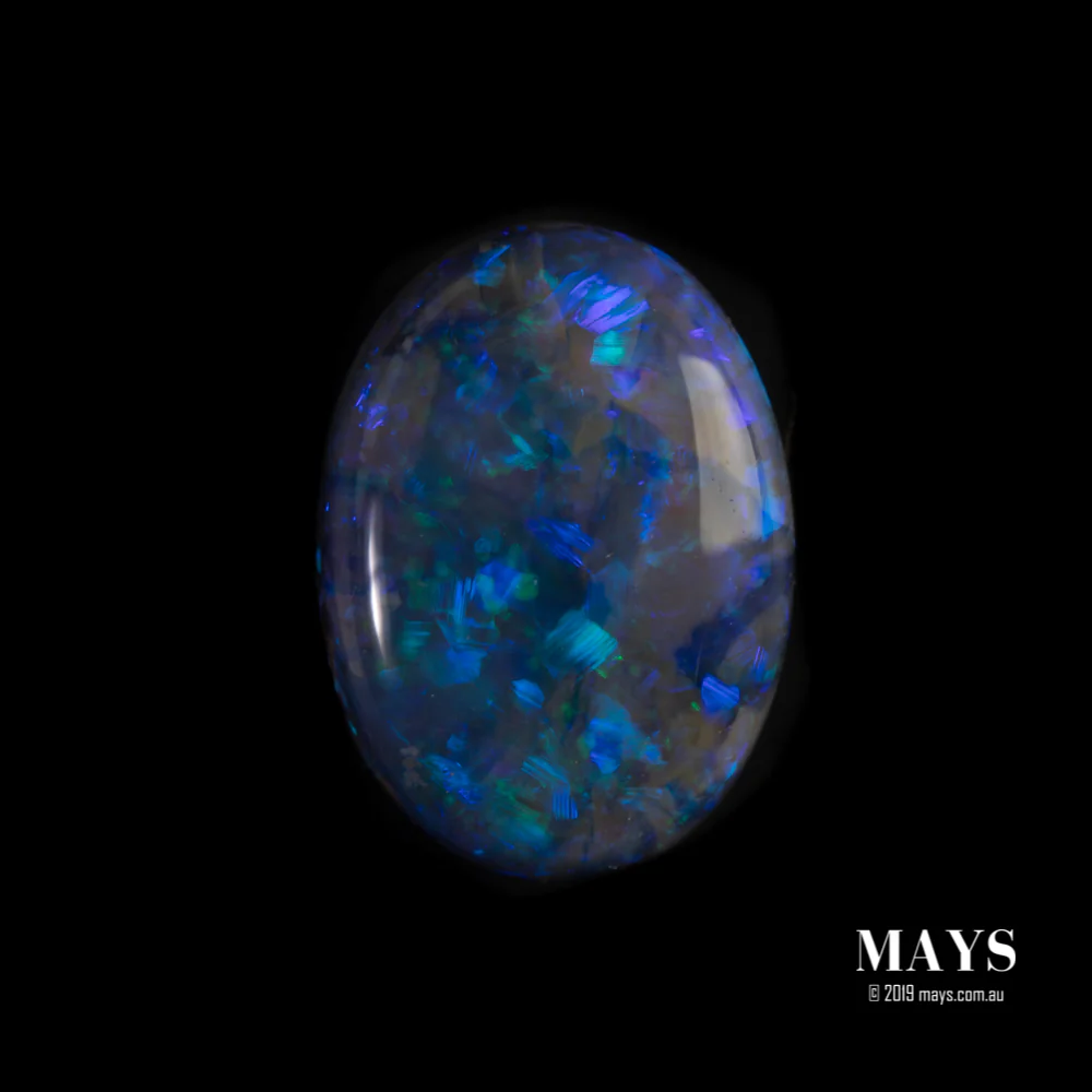 1.40ct Blue Pinfire Australian Opal