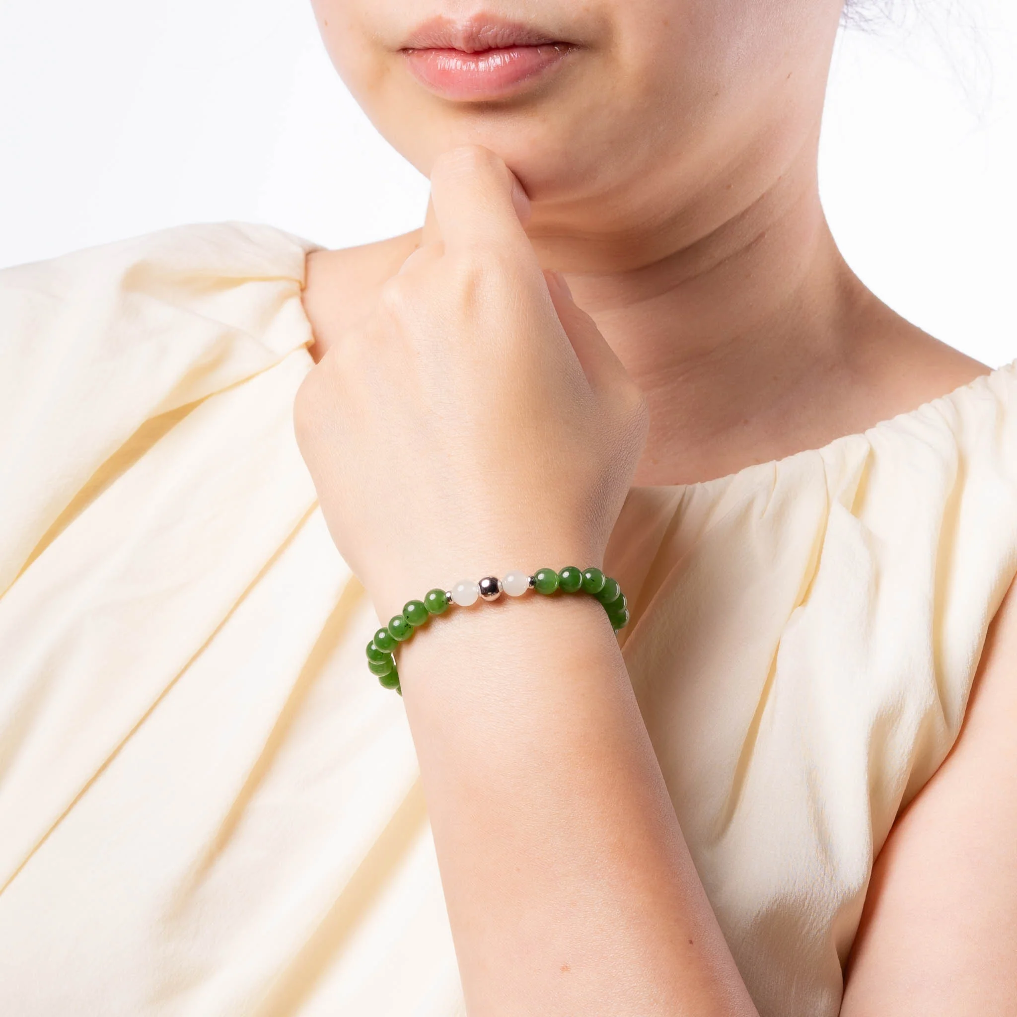 Awaken Soul Green Jade Bracelet - Image 10