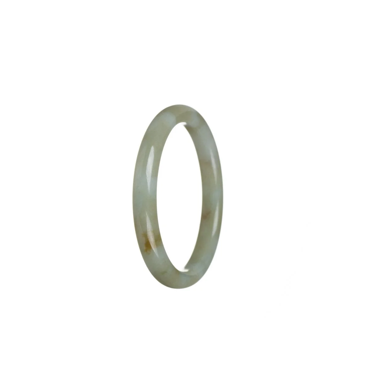 Certified Grade A Green Traditional Jade Bangle Bracelet - Child Child