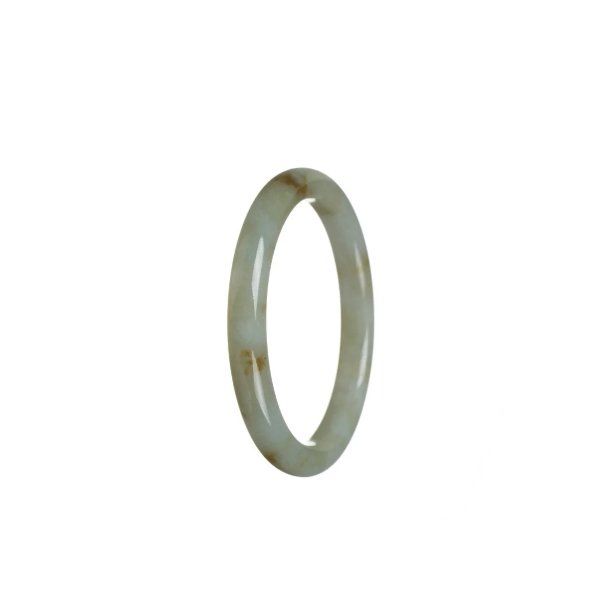 Certified Grade A Green Traditional Jade Bangle Bracelet - Child Child - Image 3