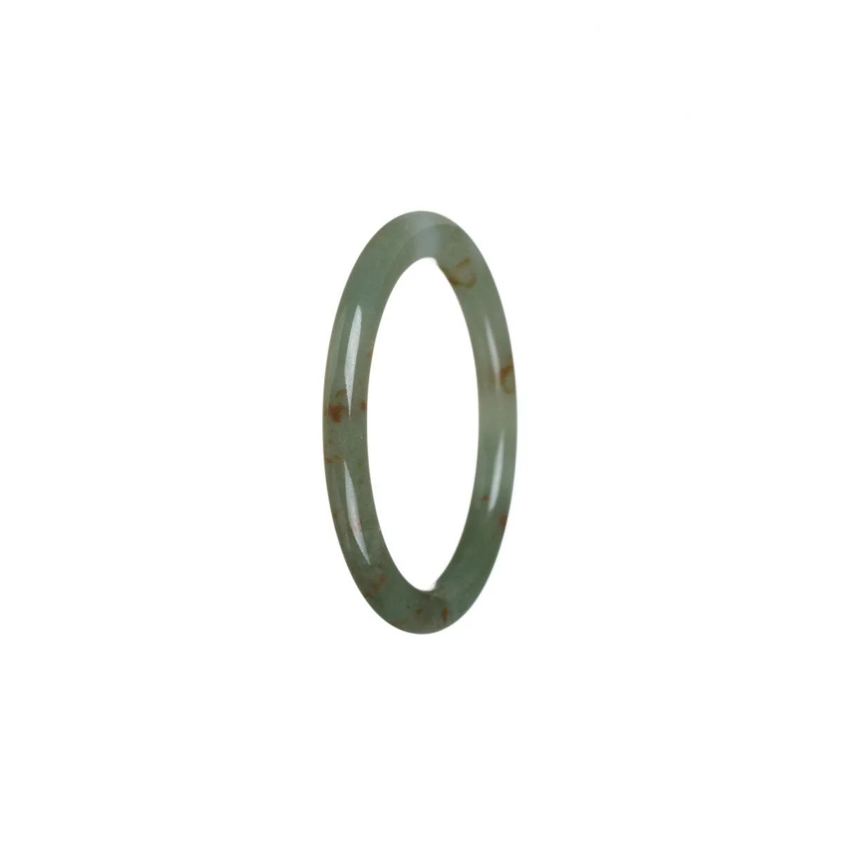 Genuine Natural Green Jadeite Jade Bangle Bracelet - Child Child - Image 3