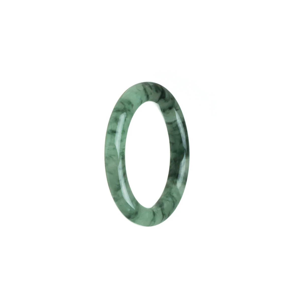 Real Grade A Green Jade Bangle - Child Child - Image 3