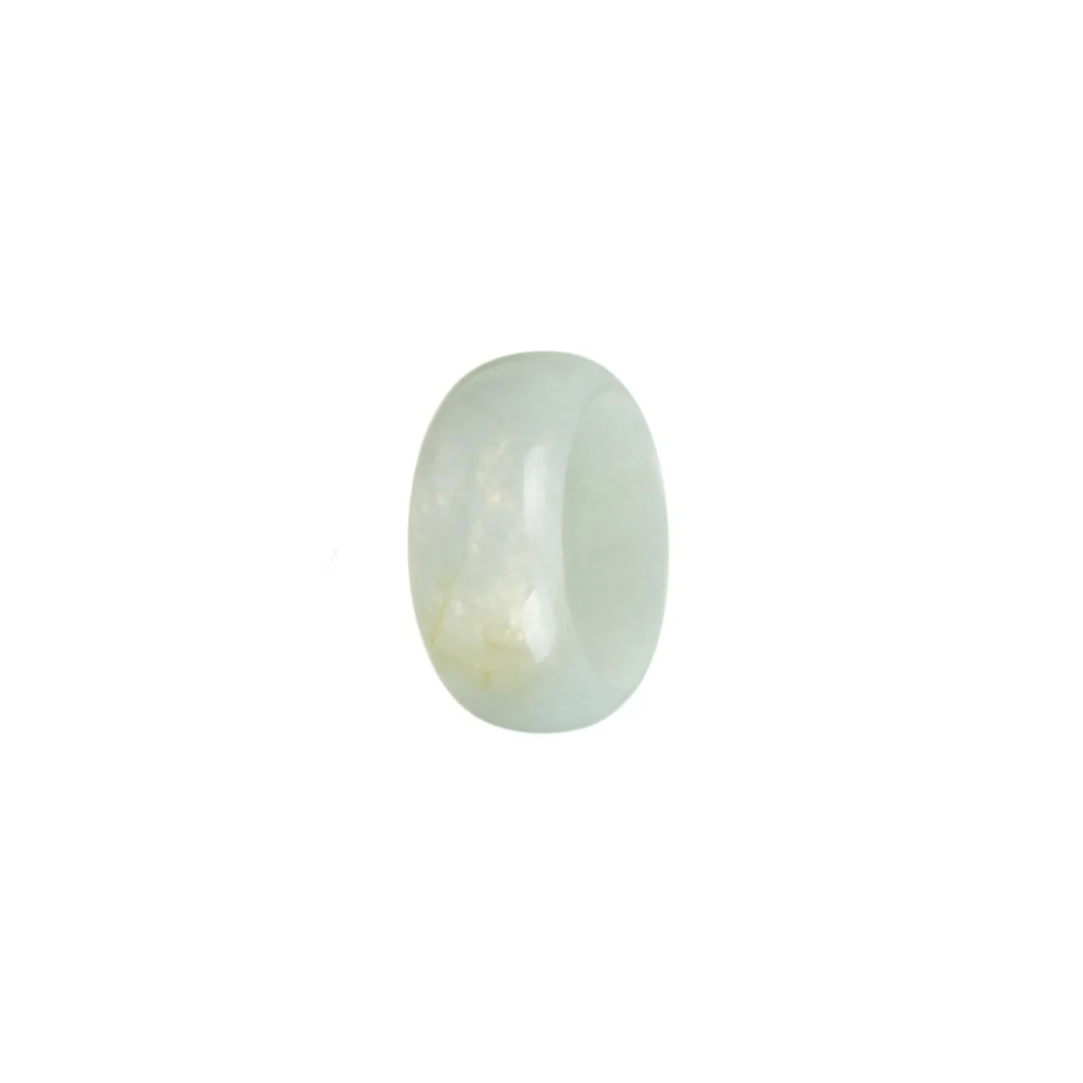 Real Light Green Jade Band - Size Q - Image 2