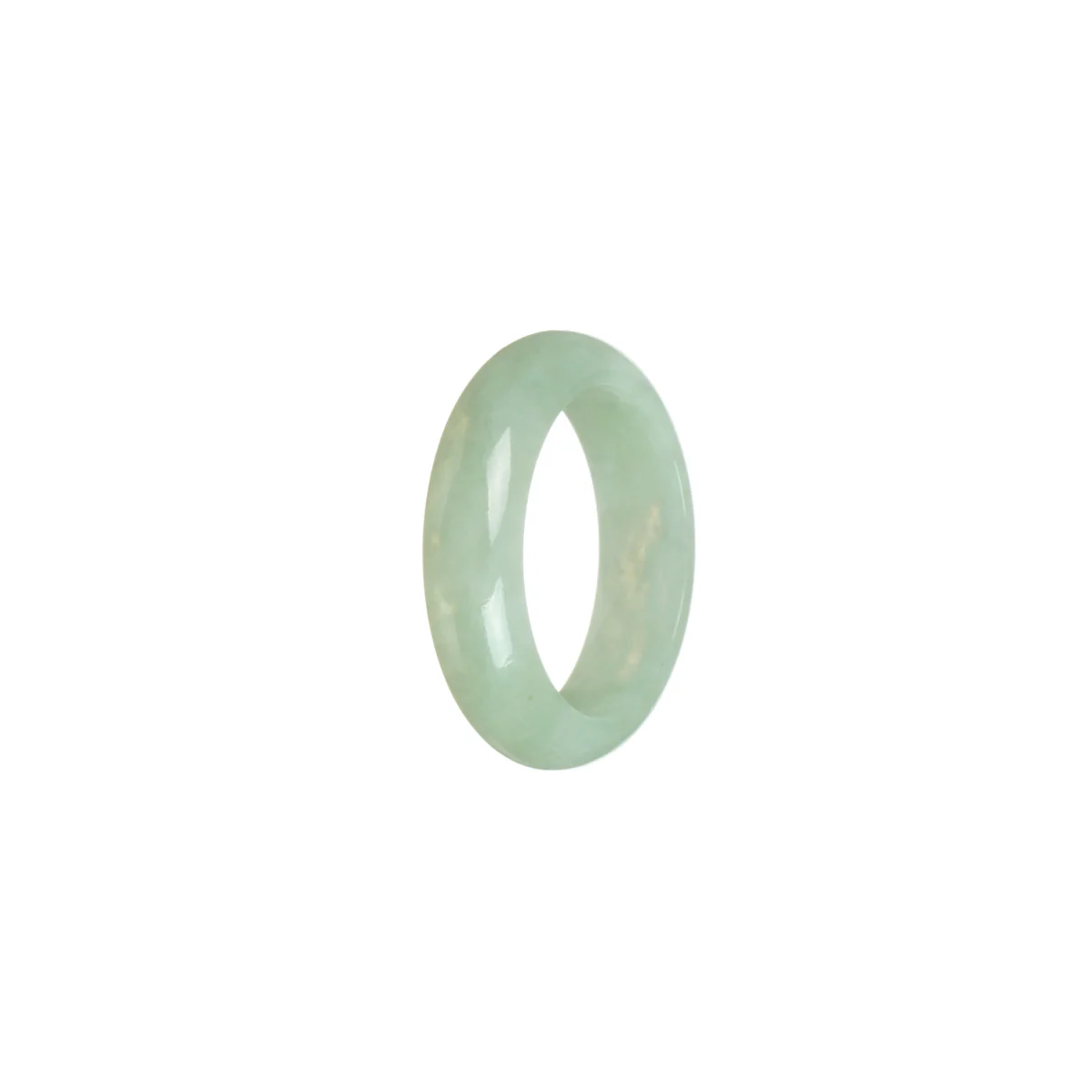 Certified Light Green Jade Band - Size S 1/2 - Image 2