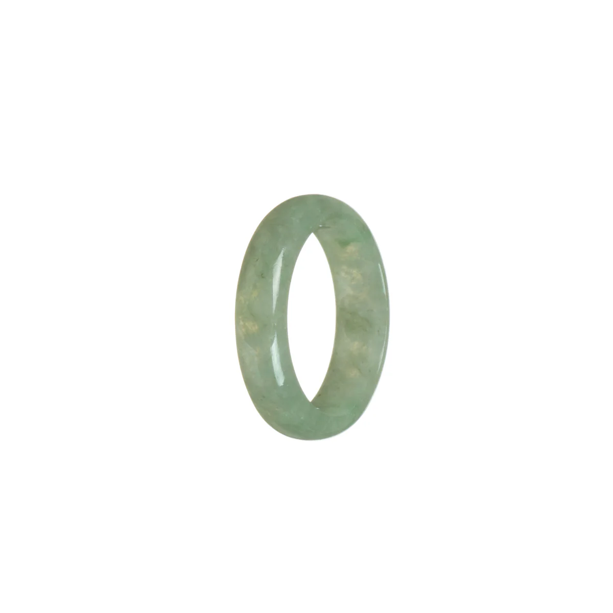Real Green Jade Band - Size S 1/2 - Image 2