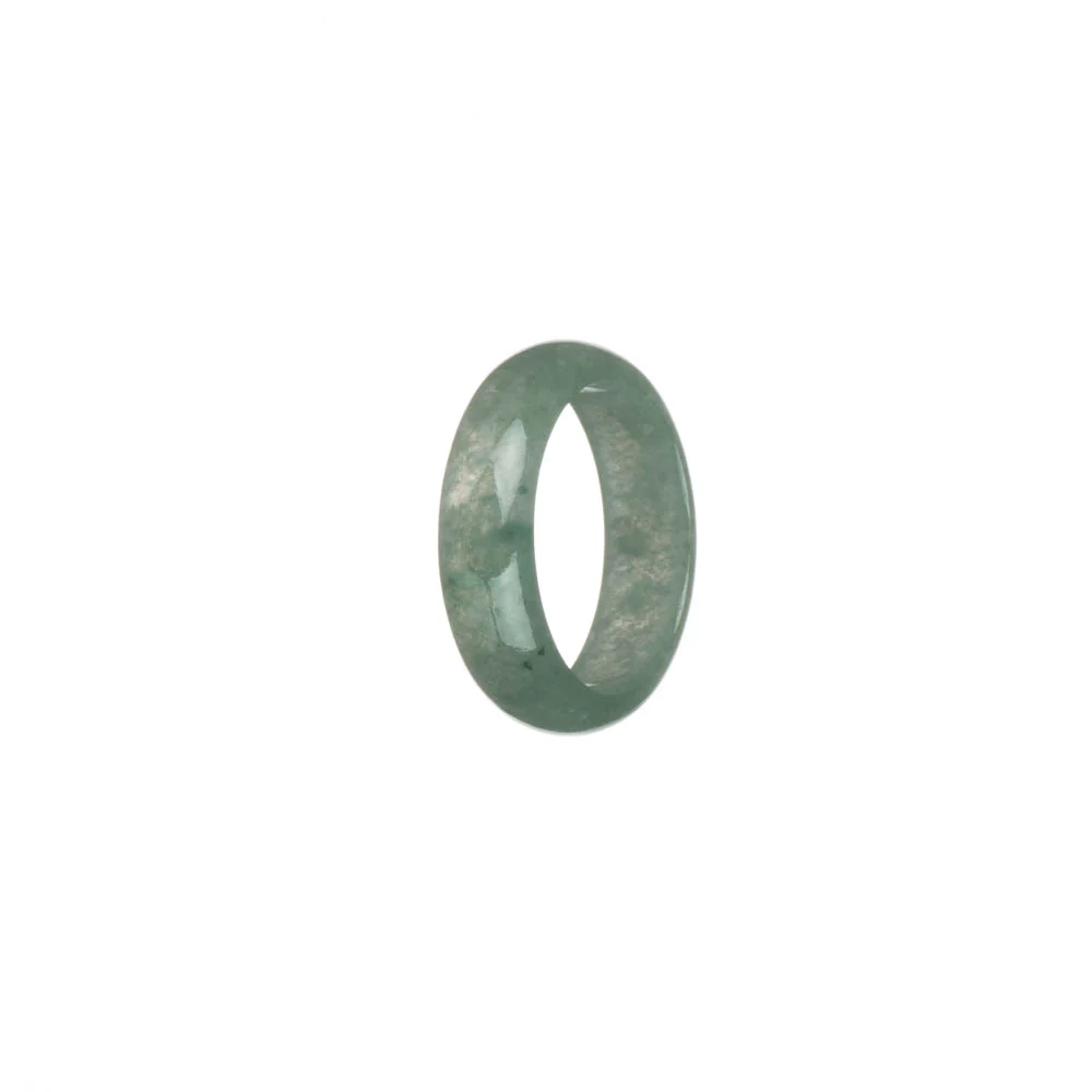 Real Green Jade Ring - US 8 - Image 3