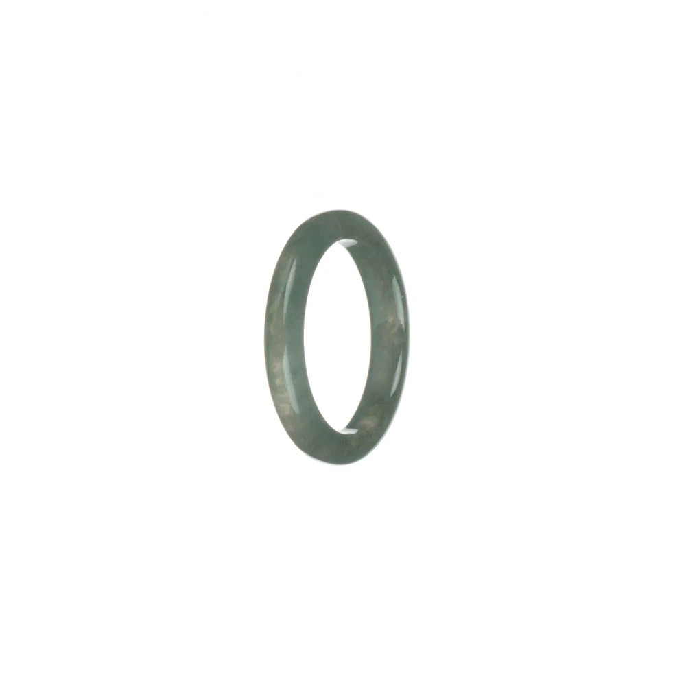 Real Green Jadeite Jade Band - US 8.25 - Image 2