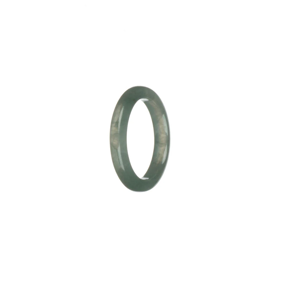 Real Green Jadeite Jade Band - US 8.25 - Image 3