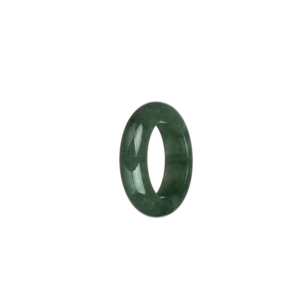 Genuine Green Jade Band - US 7 - Image 2