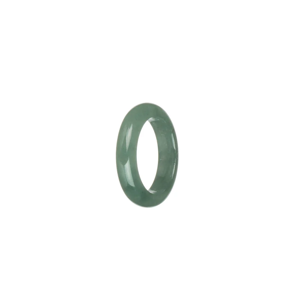 Real Green Jade Ring  - US 6 - Image 2
