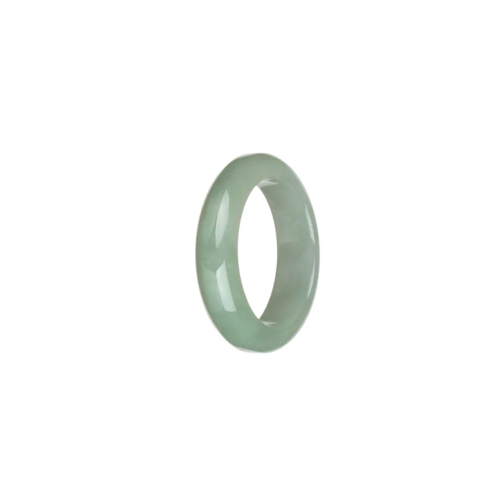 Real Light Green Burma Jade Ring - US 9.5 - Image 3