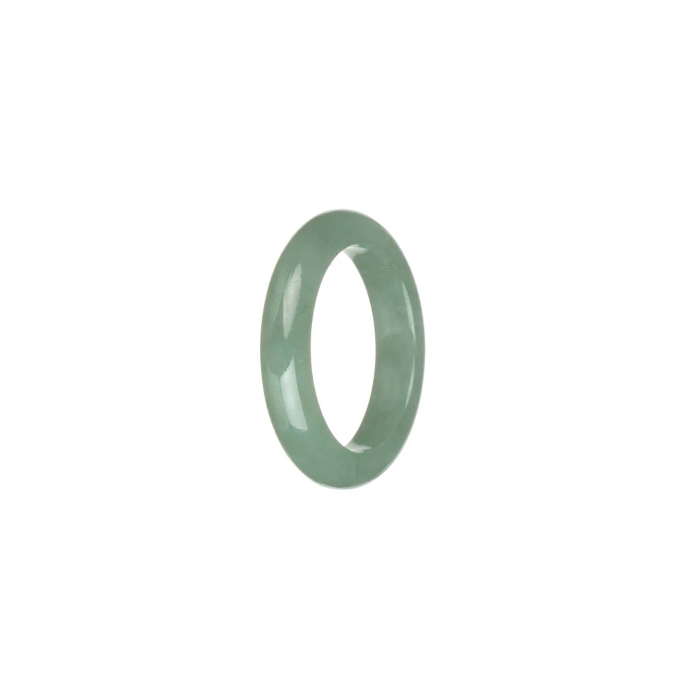 Certified Light Green Jadeite Jade Band - US 9.75 - Image 3