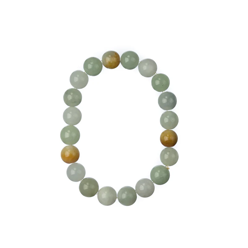 Multi Colour Jade Bead Bracelet