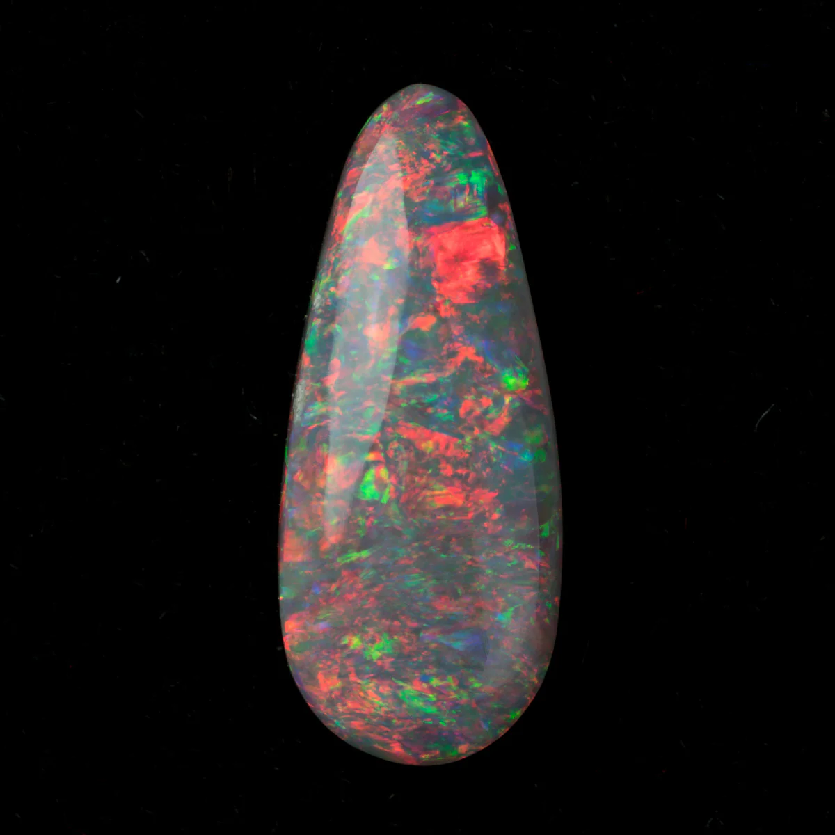 1.60ct Natural Solid Opal with Elongated Cabochon Shape - Image 2