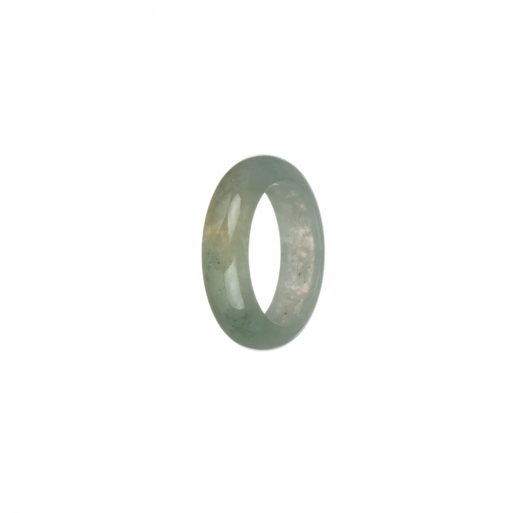 Real Pale Green Burma Jade Ring  - US 8.25 - Image 3