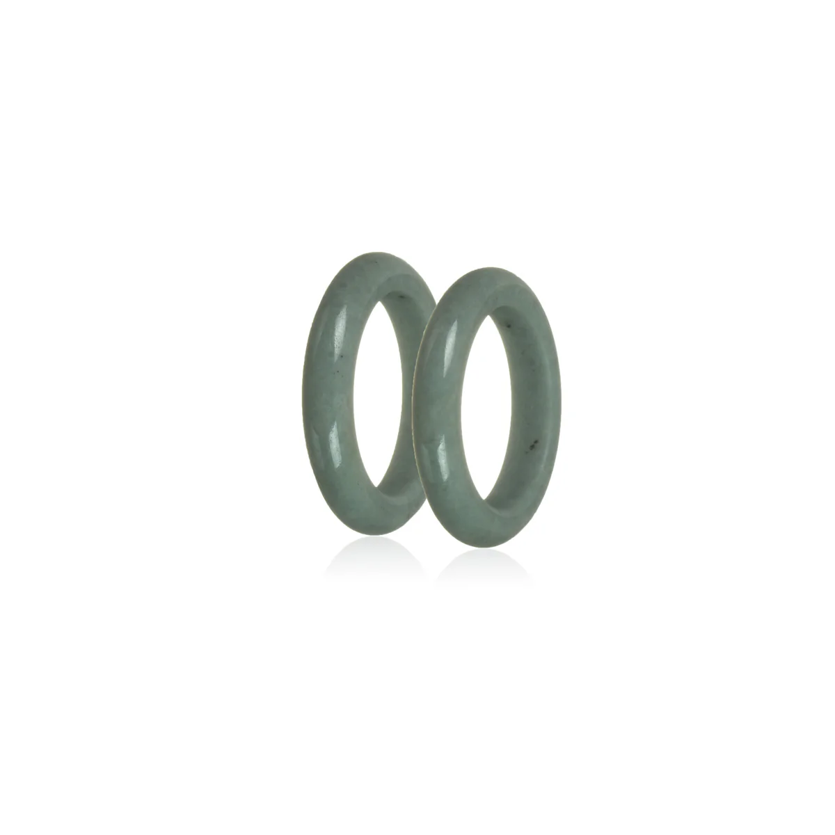 Sereniti Grey Jadeite Jade Ring