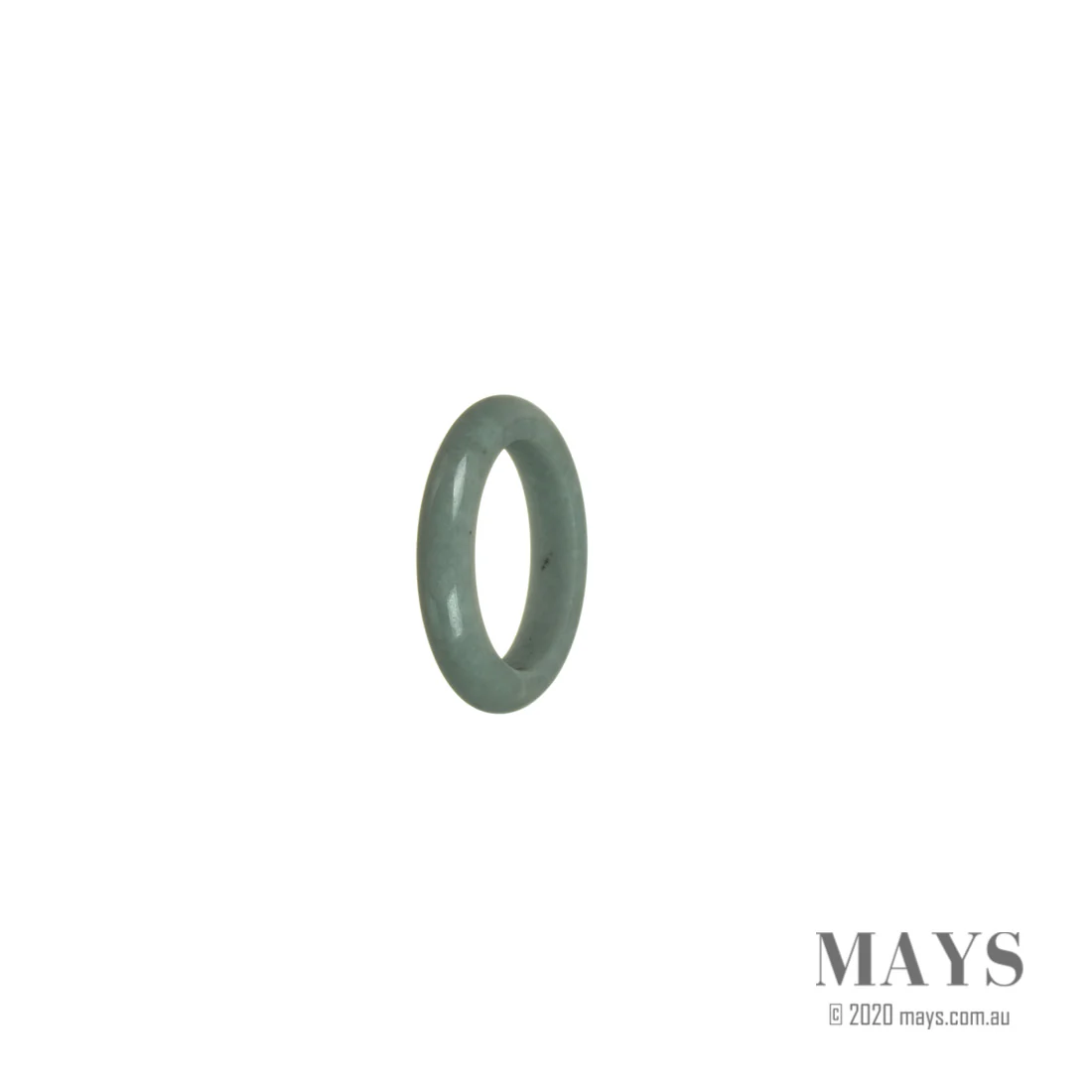 Sereniti Grey Jadeite Jade Ring - Image 2