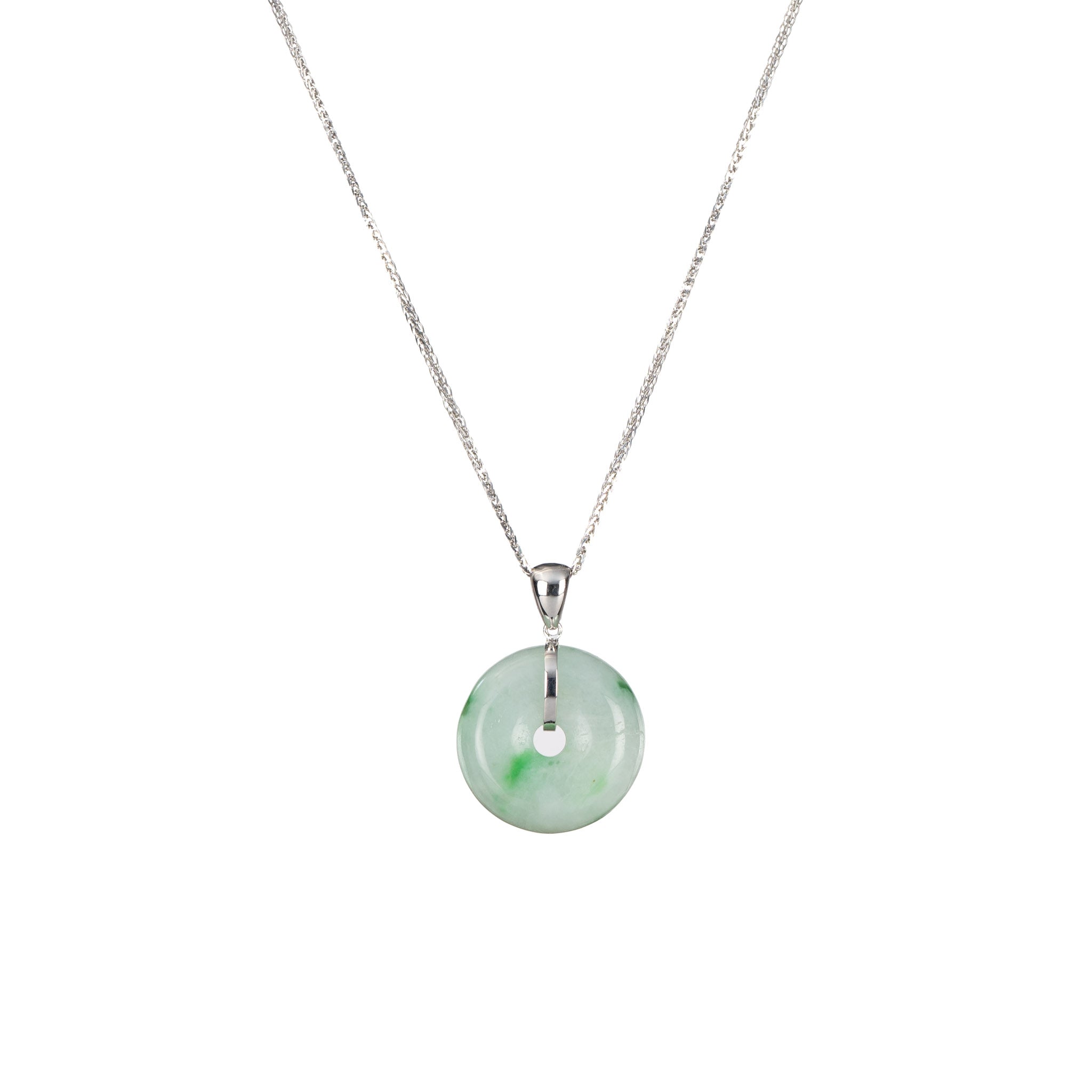 Small Jade Donut Necklace - Kandy Donut