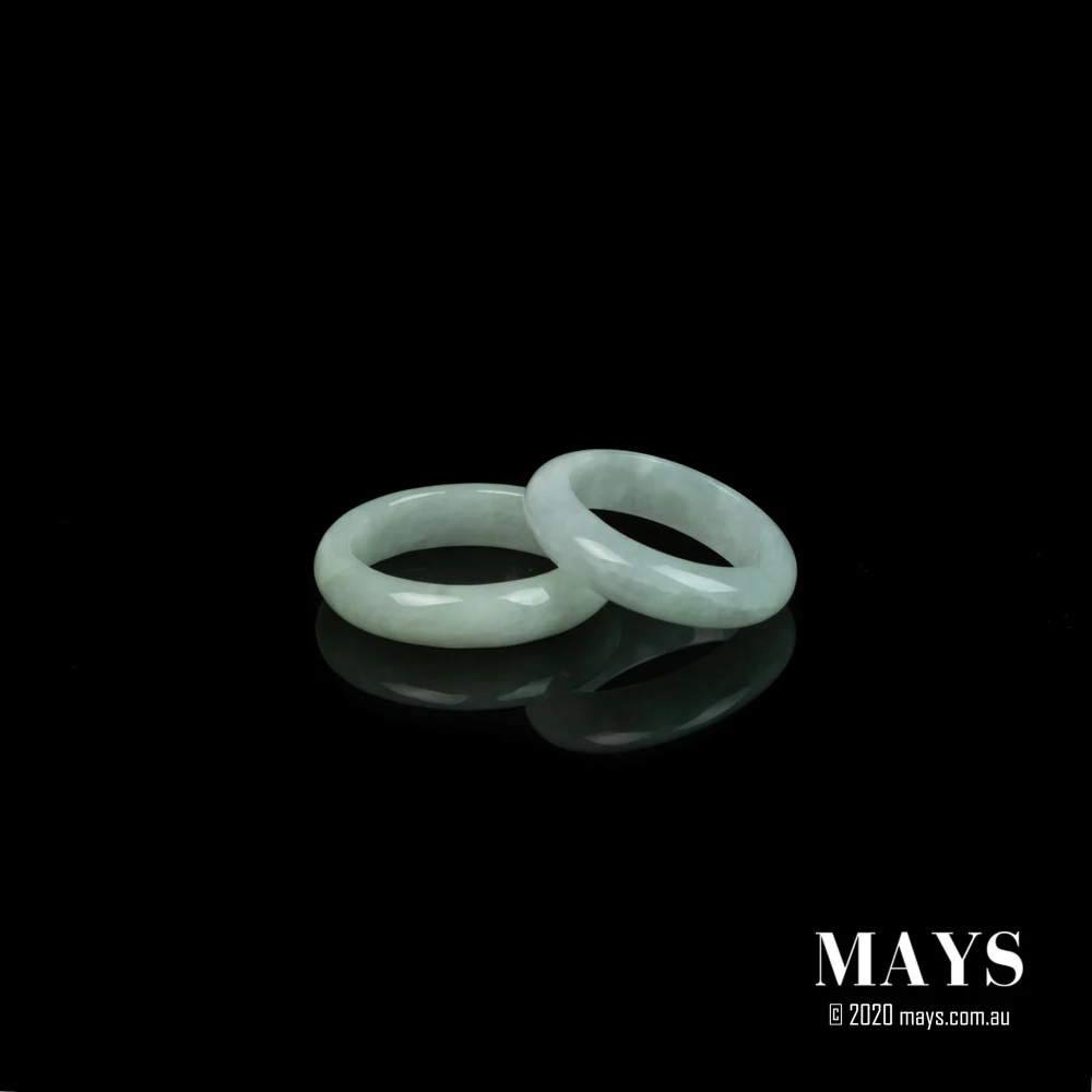 Uniti White Jadeite Jade Ring - Image 3