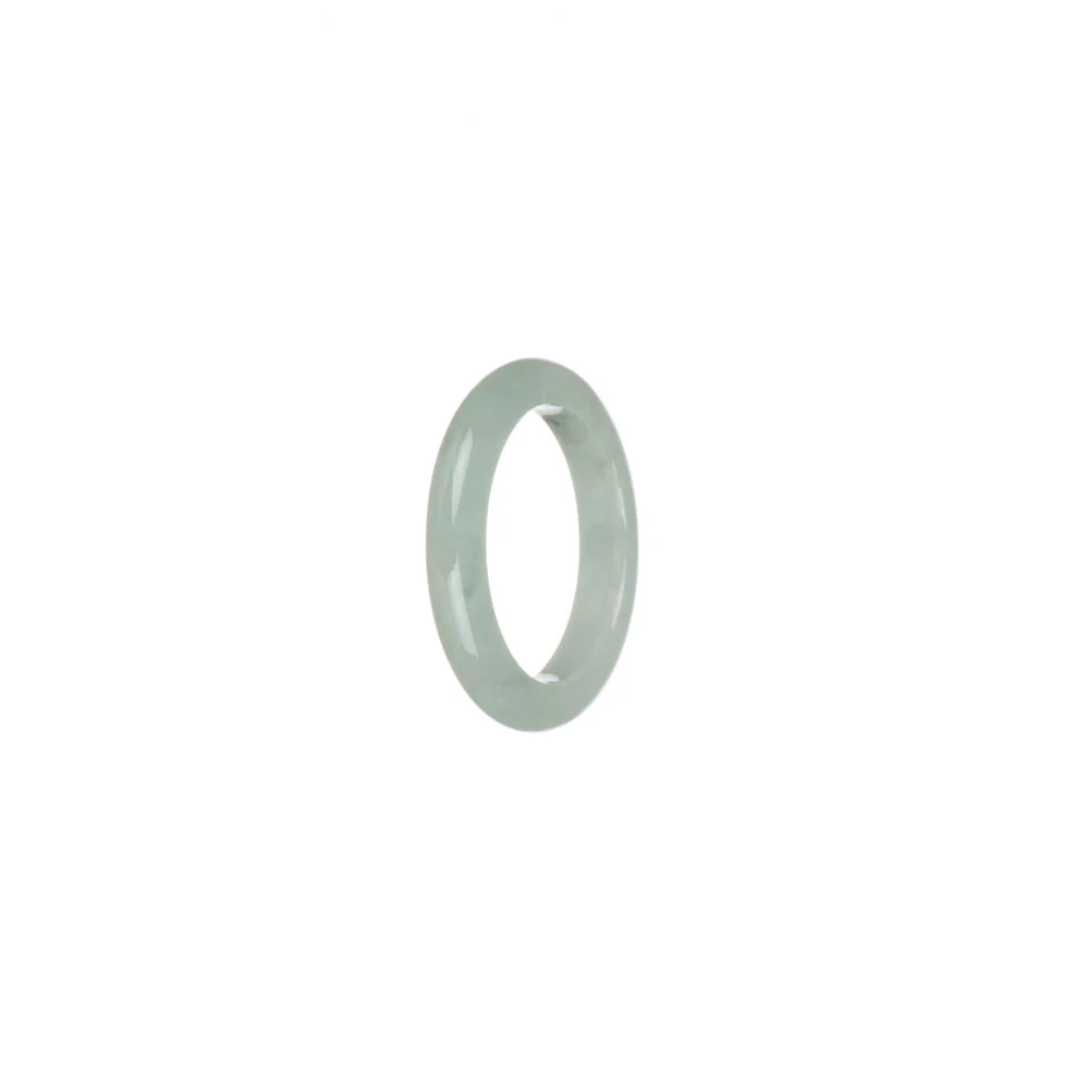 Authentic White Jade Band - US 6 - Image 2