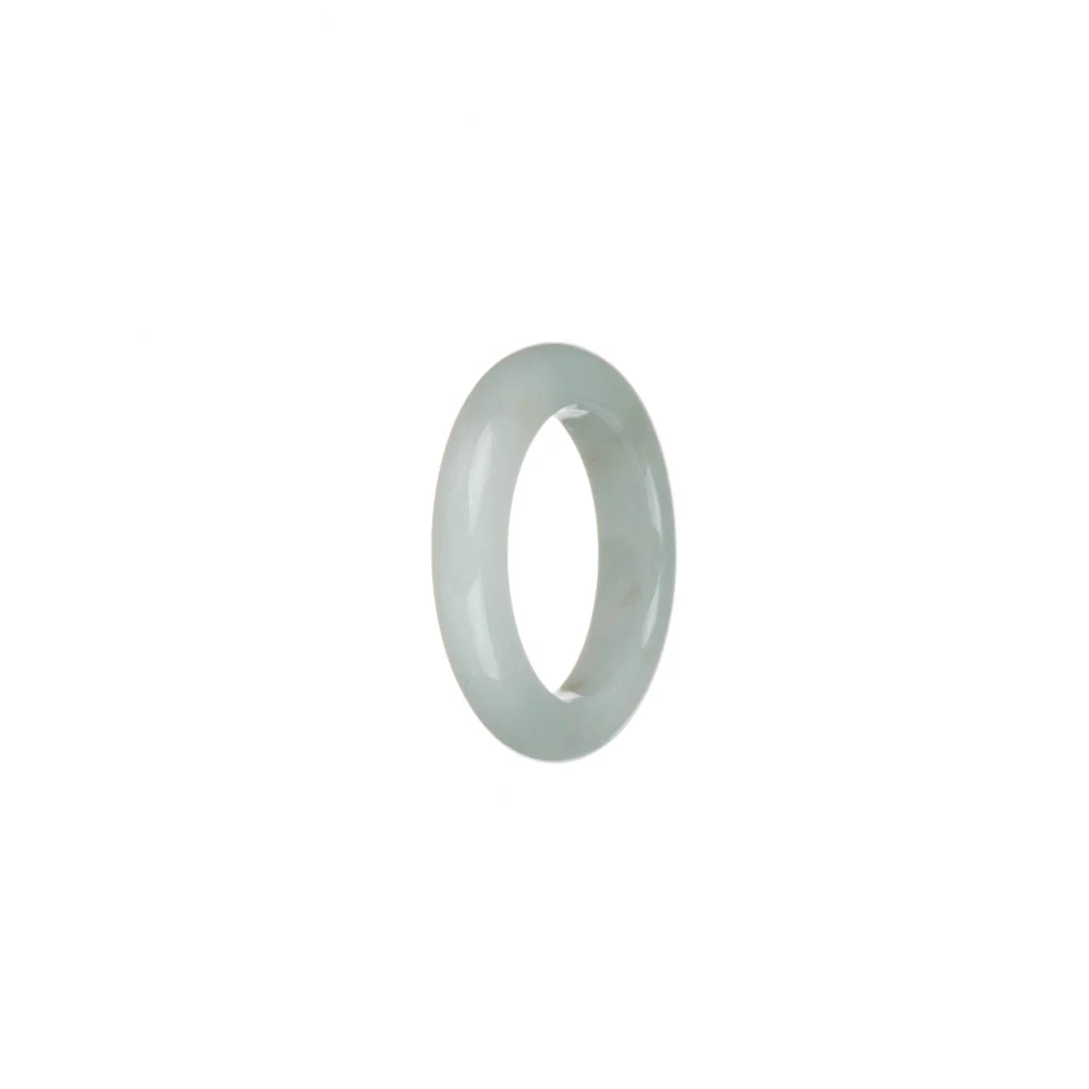 Authentic White Jadeite Jade Ring - US 7.25 - Image 2