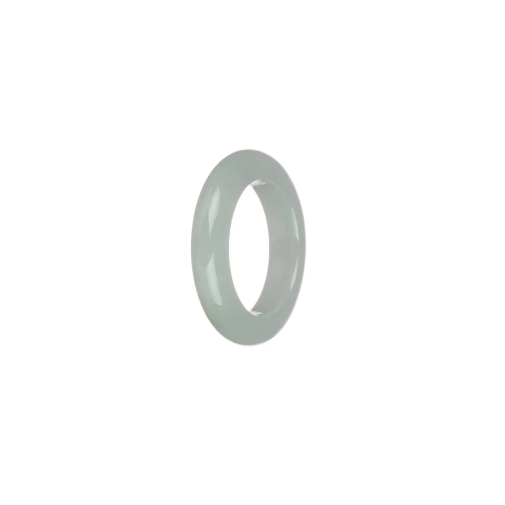 Authentic White Jade Band - US 7 - Image 3