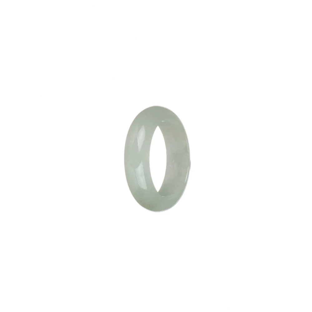 Certified White Jade Band - US 5.75 - Image 3