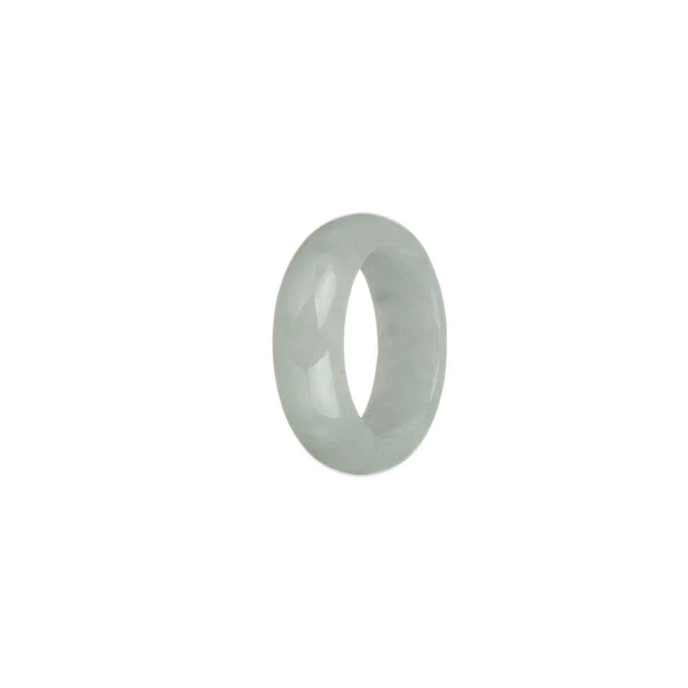 Authentic White Jade Ring  - US 8 - Image 3